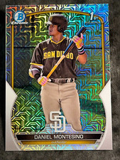 2023 Bowman Chrome 1st MOJO REFRACTOR PROSPECT ROOKIE Daniel Montesino item 1