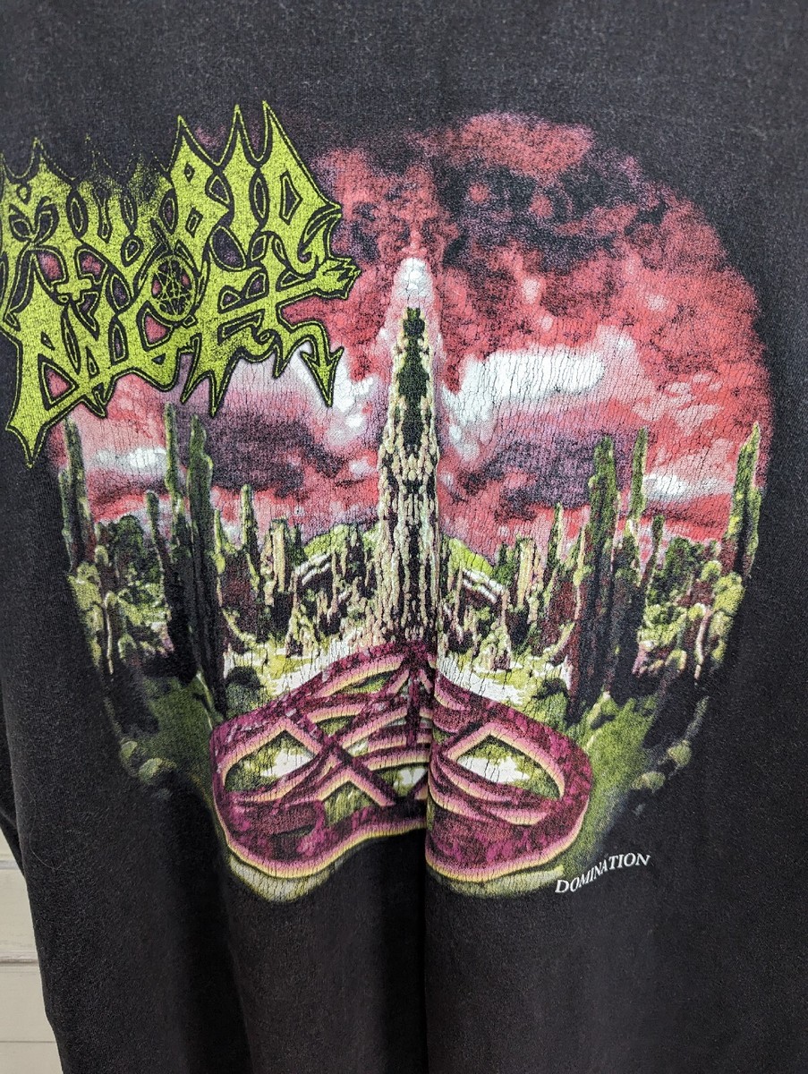90s MORBID ANGEL ヴィンテージ ロンt デスメタル ロックt 90s MORBID ANGEL ヴィンテージ ロンt デスメタル ロックt 90s