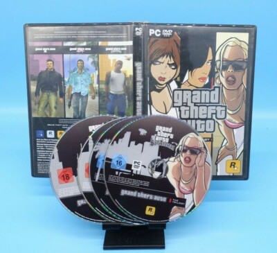 Grand Theft Auto GTA - The Trilogy · PC Spiel · GUT · tested · OVP · Deutsch