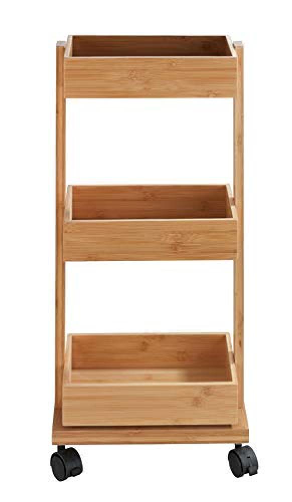 (TG. 18 x 71.5 x 31 cm) WENKO DIE BESSERE IDEE Scaffale Tortona-Carrello da Bagn
