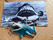 JAWS Great White Shark Silver Coin Spielberg Roy Scheider Signature 70s Retro US