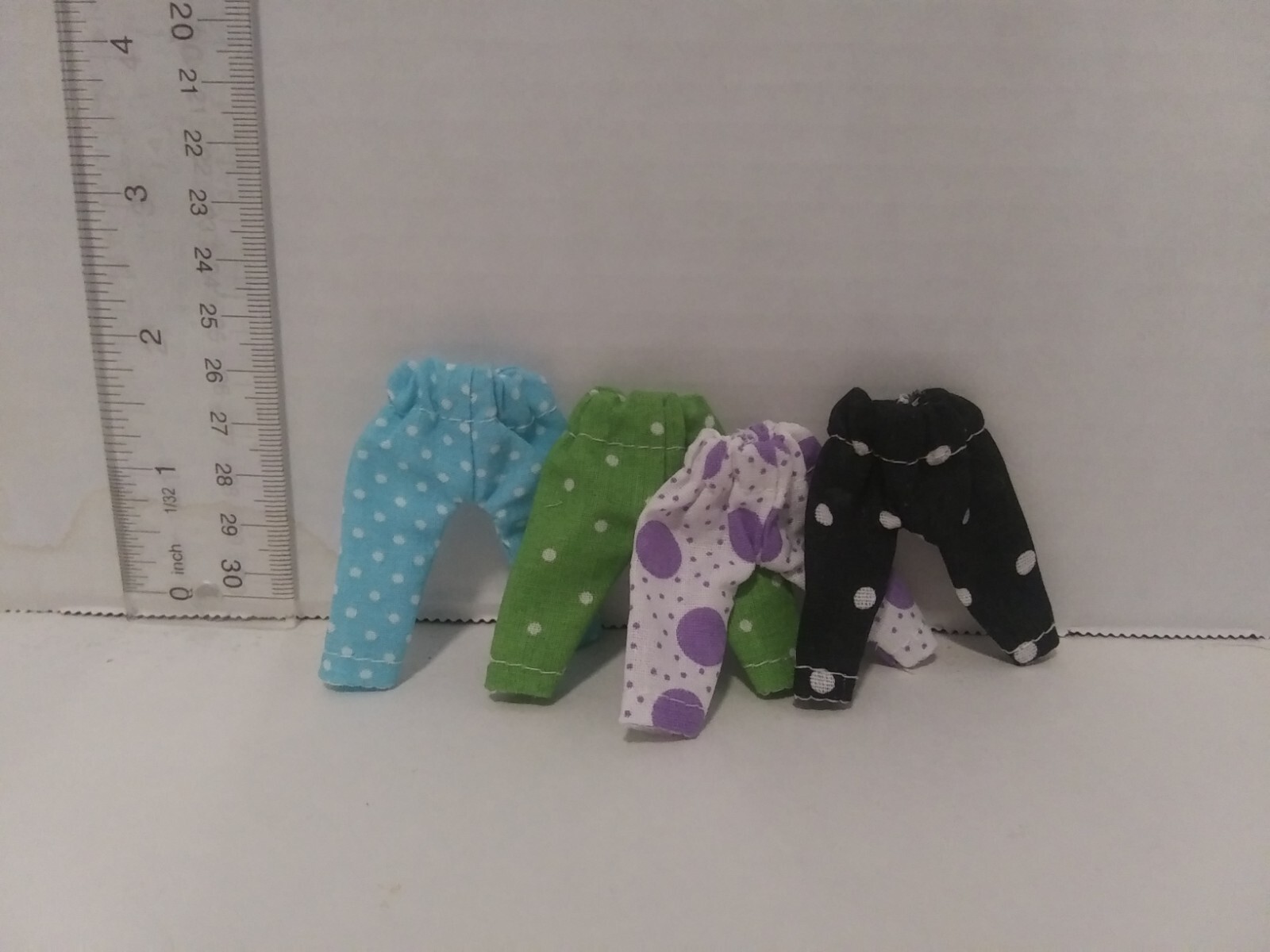 Handmade To Fit Kelly Tommy  Doll- Lot Of 4 Pants -k80