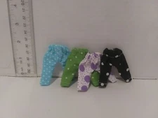 Doll Clothes Handmade to fit Kelly Tommy  doll- Lot of 4 pants -K80