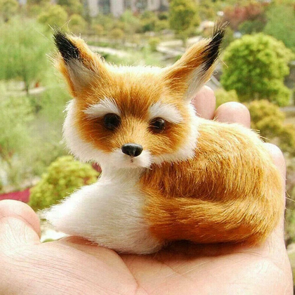 Small stuffed hotsell fox