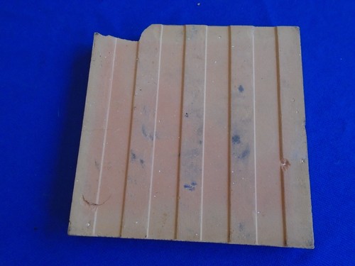 Vtg Tile Man Ascot Lace Tie as-is Smiling Face Blue Casanova Don Juan Gentleman - Picture 6 of 10