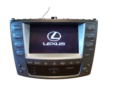 LEXUS IS350 IS250 純正ディスプレイ 2006-2009 LEXUS ISF IS250 IS350 GPS Navigation Climate Controls