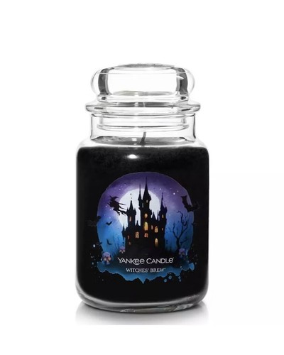 Yankee Candle Witches Brew Large Candle - Spicy Sweet Exotic Patchouli