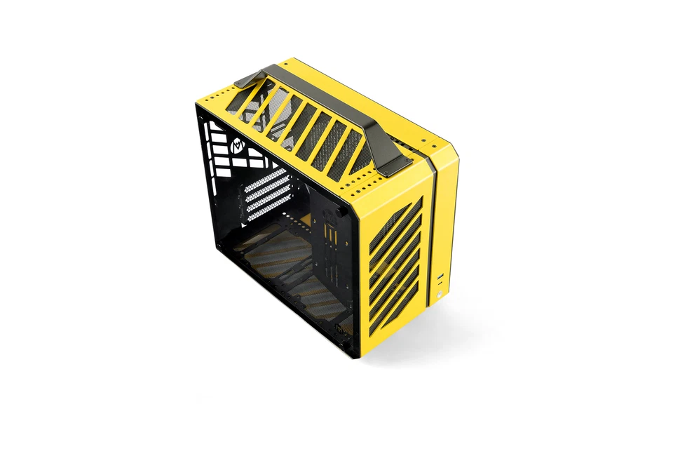 MATX ITX PC-Gehäuse 18 L unterstützt 280-mm-Kühler Grafikkarten bis 335 mm Länge - Bild 3 von 4