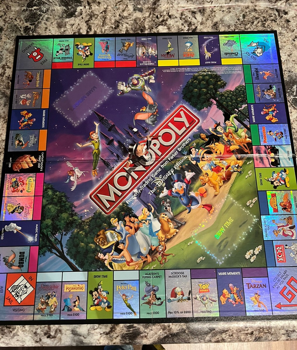 ディズニー Disney モノポリー MONOPOLY DISNEYPARKS Monopoly Disney Theme Park Edition III w/ Pop-Up Castle