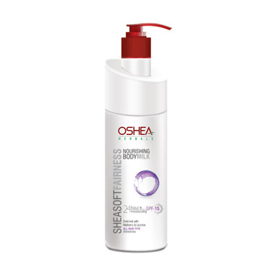 Oshea Herbals Sheasoft Fairness Nourishing Body Milk SPF 15 (250ml) fs