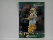 1997 Collector's Choice Turf Champions Football Card #TC12 Trent Dilfer