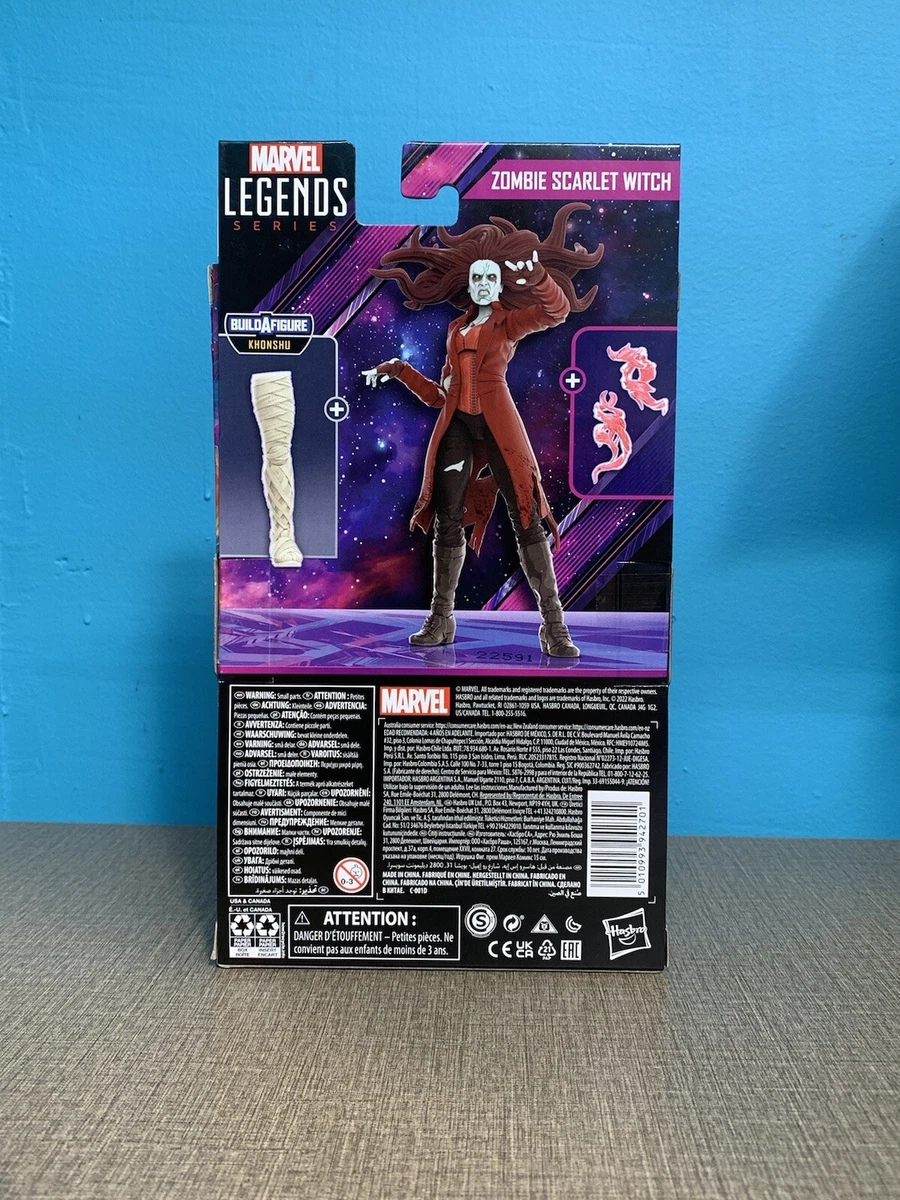 ZOMBIE SCARLET WITCH Marvel Legends MCU What If Wanda no Khonshu