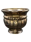Vintage Haeger Metallic Bronze Glazed 5.5" Vase or Planter