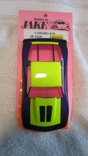 BODIES BY JAKE CAMARO Z28 PAINTED LEXAN BODY 4 INCH PURPLE/YELLOW .010
