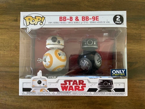 POP! Funko VinylStar Wars 2 Pack BB-8 & BB-9E Best Buy Exclusive
