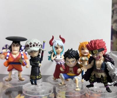One Piece Onepi no Mi Vol 1 Naval Battle 6PCS Bandai Gashapon