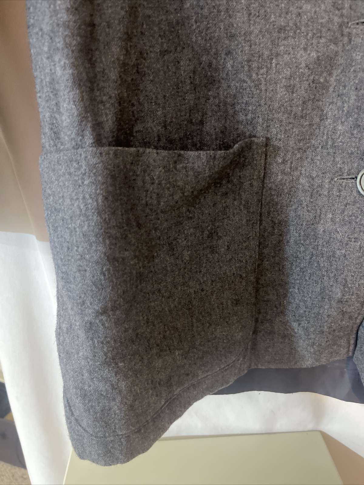 VTG Pendleton Women’s Gray Wool 3 Button Jacket S… - image 2