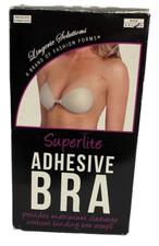 Fashion Forms Women's Superlite Adhesive Strapless Backless Nude Bra Size D NEW