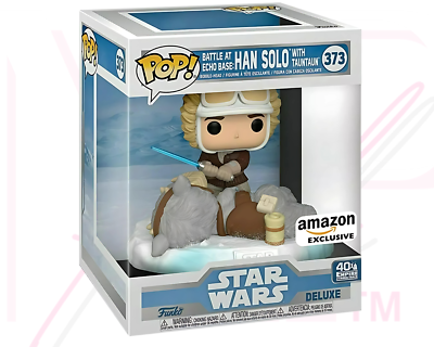 Star Wars Funko POP 373 Han Solo TaunTaun Amazon Exclusive Battle