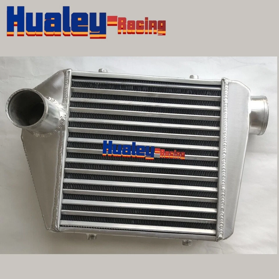 Intercooler universal de montaje frontal turbo de alimentación superior de aluminio de 18 x 13 x 6" Foto 3 de 4
