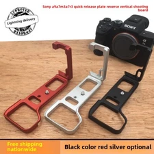 Sony A7M3 A7r3 Vertical Grip L-Bracket L-Shaped Quick Release Plate