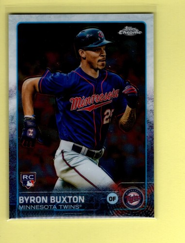 Minnesota Twins RC 2015 Topps Chrome Update Byron Buxton Rookie