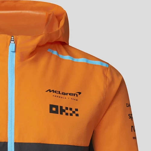 Herren McLaren F##1 Offizielles Team Leichte Jacke Papaya Hoodie Mantel Tops GFEG - Bild 7 von 21