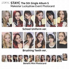 StayC The 5th single Album S Makestar Luckydraw Event Photocard KPOP K-POP