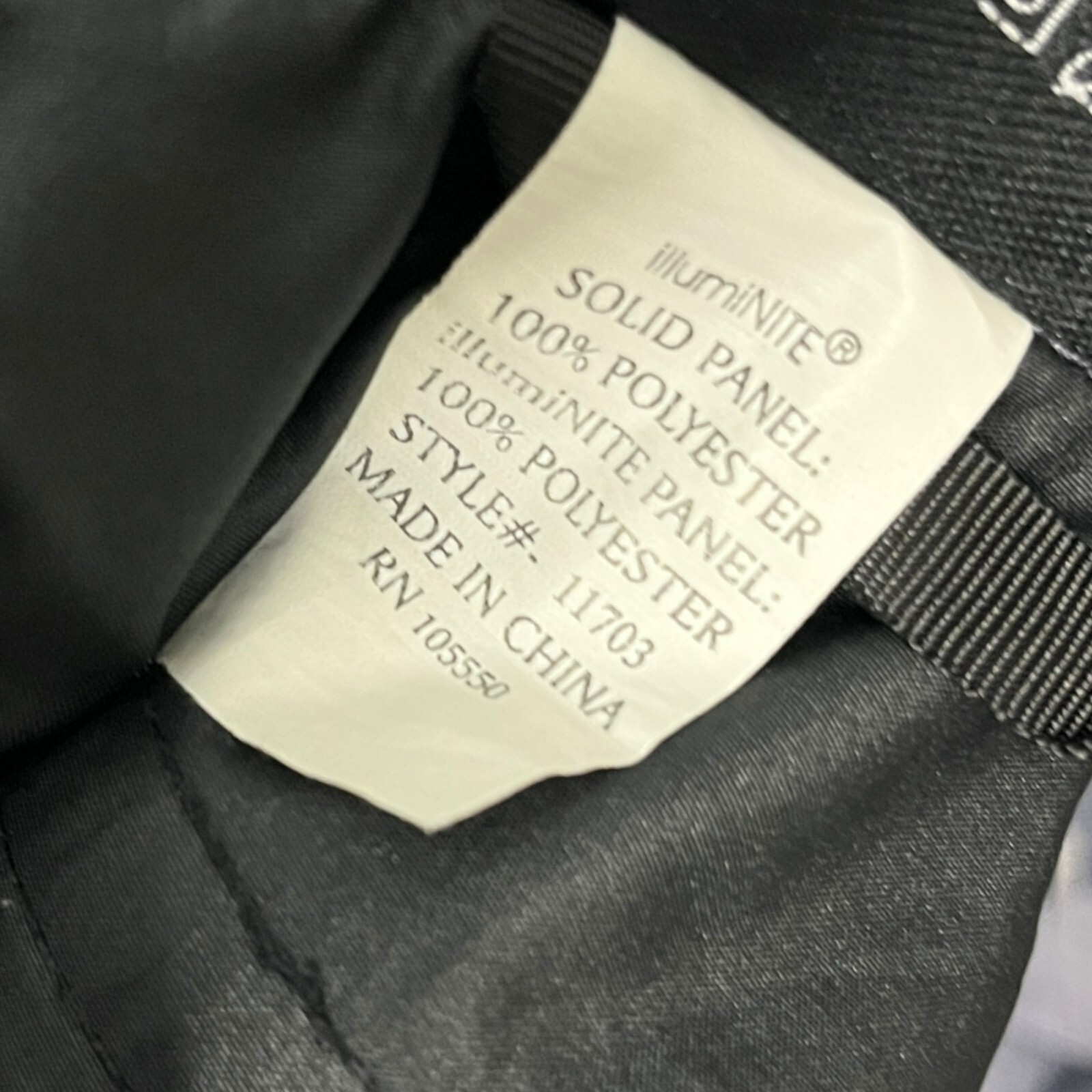 IllumiNite Mens Reflective Jacket Cycling Vented Jacket L Gray Zipper