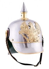 Battle-Merchant Pickelhaube Preu&szlig;en 1889 K&uuml;rassierhelm, Stahl