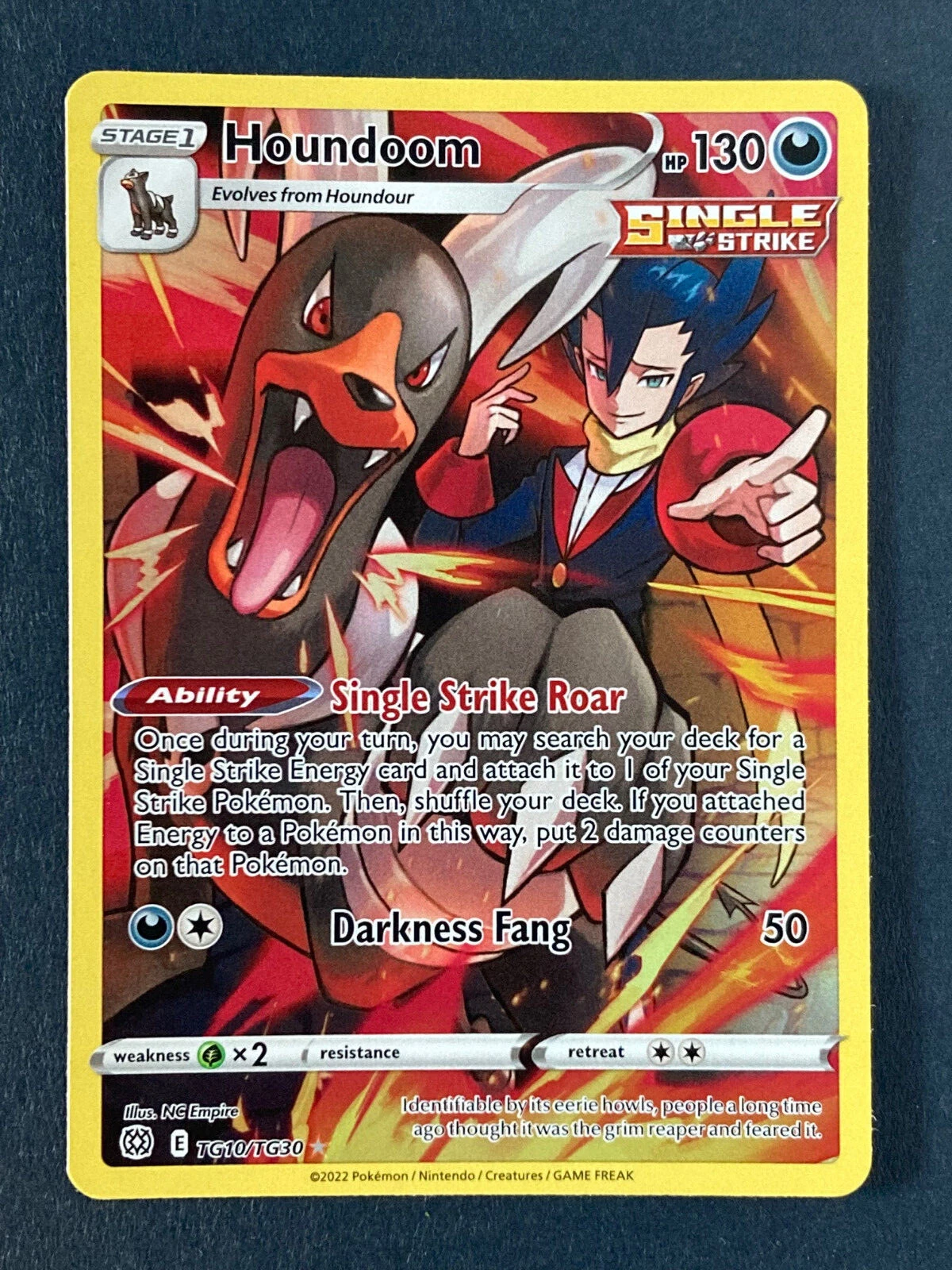 Houndoom TG10/TG30 Trainer Gallery Pack Fresh Mint NM/M Brilliant Stars Pokemon