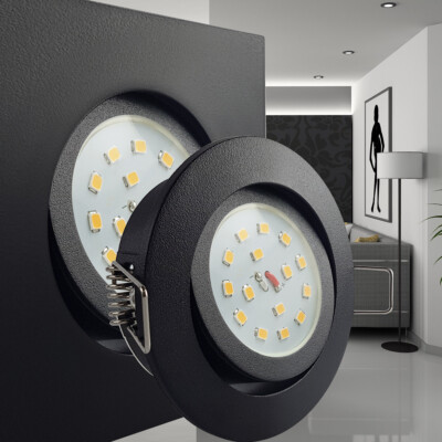 Led spots flach 230v