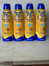 4-Banana Boat Protection and Vitamins Sunscreen Spray - SPF 30 Exp 7/25  12/25