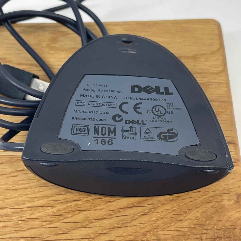 Dell Wireless Mouse/Keyboard Receiver Only USB C-BG17-DUAL - UNTESTED - Image 3 of 3