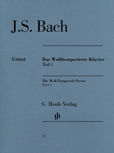 The Well-Tempered Clavier Part 1 Bach Henle Urtext for Piano Sheet Music Book - Afbeelding 1 van 1