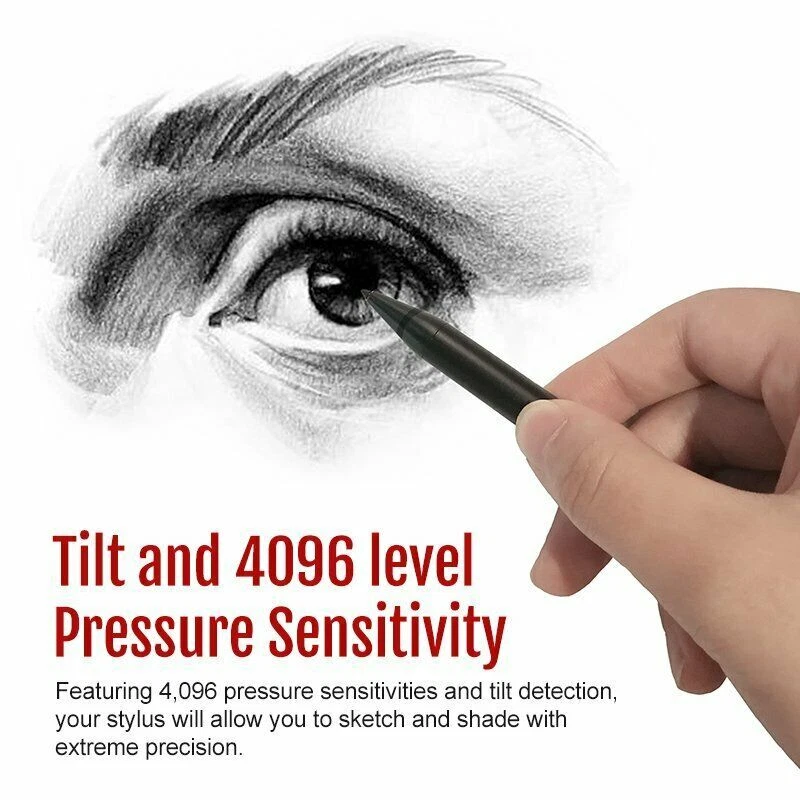 For Microsoft Surface Pro 7/6/5/4 Active Stylus Magnetic Smart Rechargeable Pen - Image 3 of 4