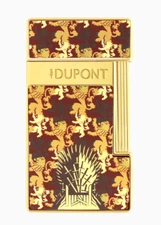 S.T. Dupont Game of Thrones Lannister, Slimmy Lighter  028111 (28111) New In Box