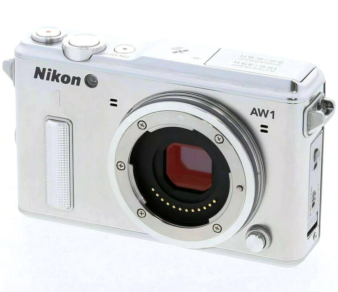 Nikon 1 AW1 mirrorless Digital Camera Silver Superb | eBay