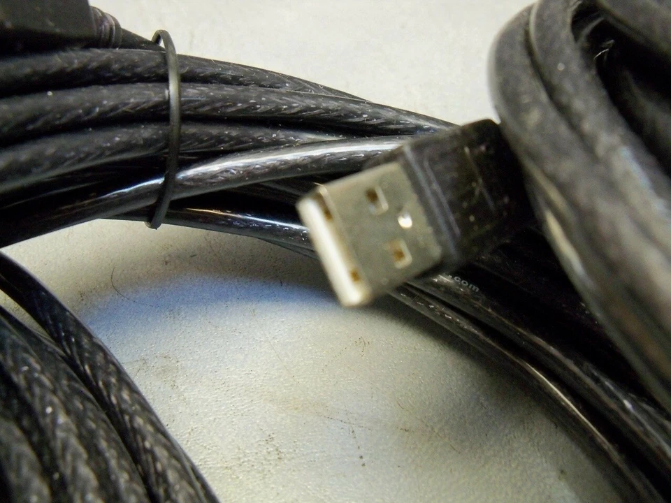 25ft Hi-Speed USB 2.0 Active Cable A Male to B Male AB25FT-AAC USBGear lot of 5 - Image 4 of 4