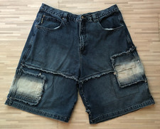 Southpole, Men's Denim Shorts, Size 42, Blue, Baggy, Y2K, Vintage, Hip Hop