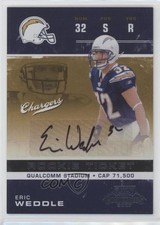 2007 Playoff Contenders Eric Weddle #148 Auto 8d4