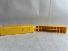 Vintage MTM Case-Gard Slip Top Rifle Ammunition Ammo Storage Box 20 Round Yellow