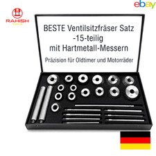 Neu BESTE Ventilsitzfr&auml;ser Satz -15 mit Messern f&uuml;r Oldtimer und Motorr&auml;der DE