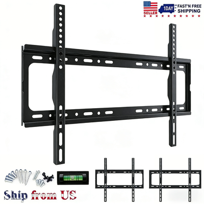 #ad TV WALL MOUNT Fixed Full Motion BRACKET VESA 14 22 32 40 42 50 55 60 65 70 75 80 $13.90