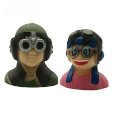 1PC 1/9 Scale RC Civil Pilot Figure with Glass Army Green Pink