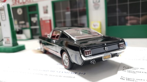 Danbury Mint 1:24 Edizione Limitata 1965 Ford Mustang GT 2+2 "Nero" - Foto 7 di 14