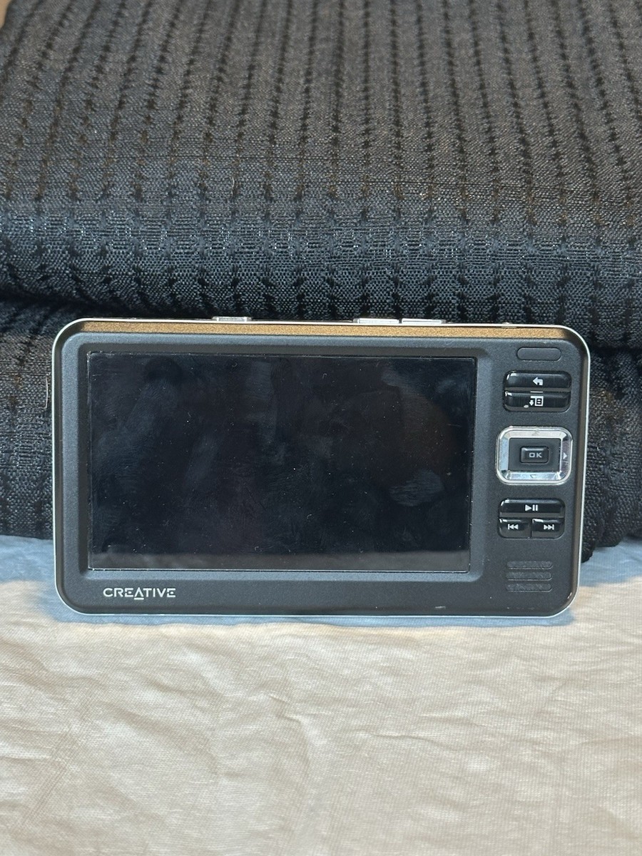Creative ZEN Vision W Video/FM/MP3/CF Model PMC-HD0004 Read Bad