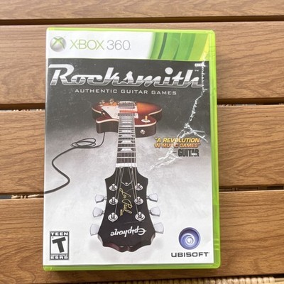 Ubisoft Rocksmith Xbox 360 Music NTSC-U/C T-Teen 2011 Manual Included