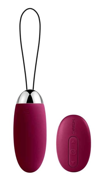 Svakom Elva Violet Vibro Ei Stimulation Fernbedienung Wasserdicht Silikon-image