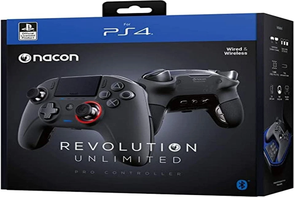 Nacon compatible REVOLUTION UNLIMITED PRO CONTROLLER OFFICIAL PS4 - Image 3 of 4